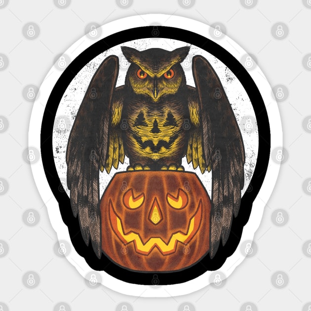 FrightFall2023: OWL Sticker by Chad Savage